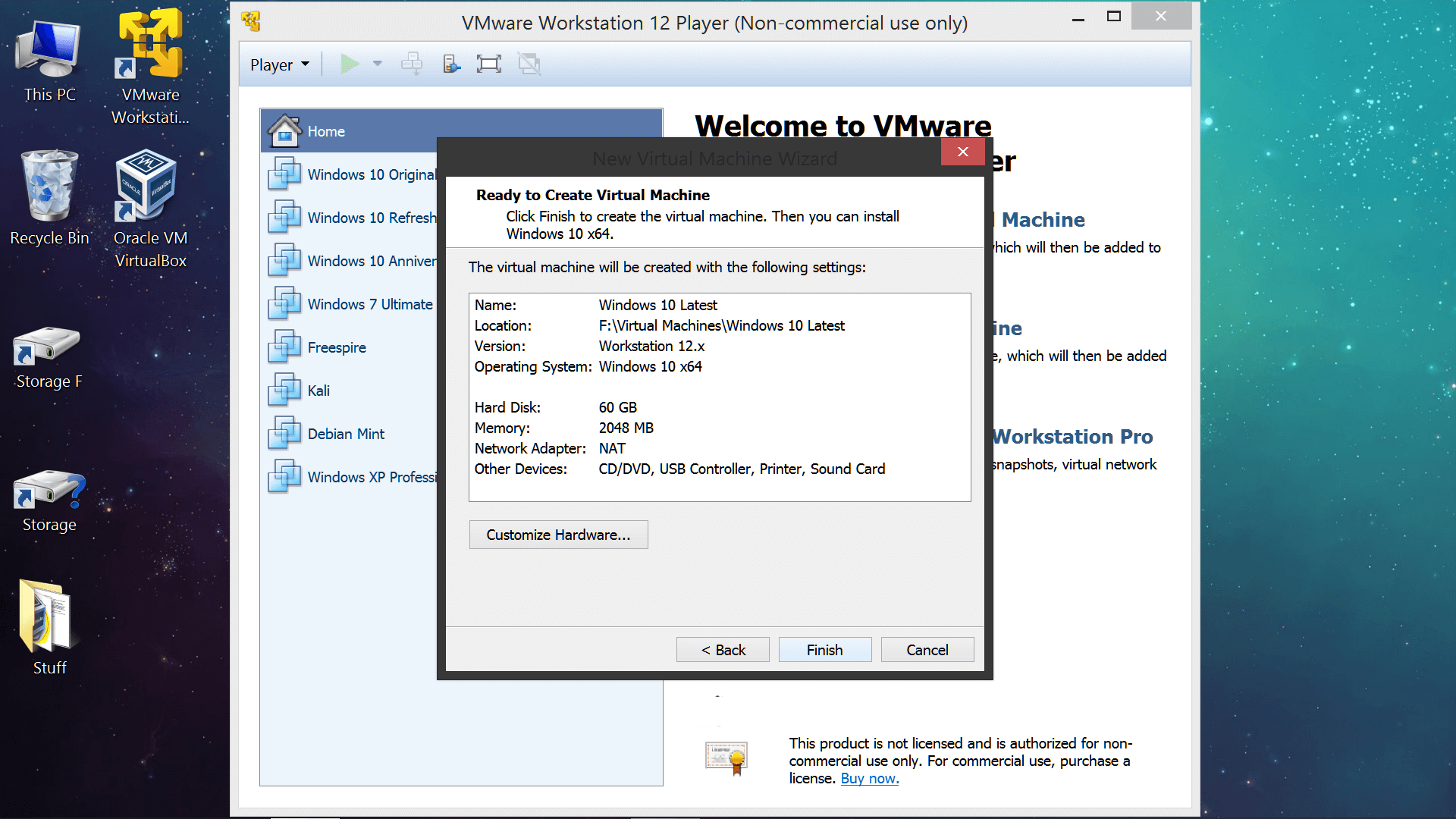 iso files for vmware